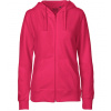 Neutral Dámska mikina na zips NE83301 Pink M