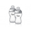 Tommee Tippee Láhve 3m+ růžové 340 ml 2ks v balení