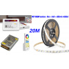 20m RGBW WiFi LED sestava | 12W/m | 60LED/m | PROFI | LED 4v1 | - RGBW - STUDENÁ BÍLÁ