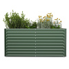Blumfeldt High Grow Straight vyvýšený záhon, 1800 L, Ergonomický, Odolný voči poveternostným vplyvom, Otvorená základňa (GDMB4-BL-HG-GR-200x9)