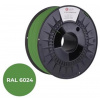 Tisková struna (filament) C-TECH PREMIUM LINE, PLA, dopravní zelená, RAL6024, 1,75mm, 1kg 3DF-P-PLA1.75-6024