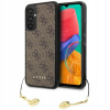 Púzdro GUESS 4G Charms Samsung Galaxy A34 5G hnedé