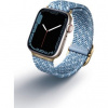 UNIQ Dante oceľový remienok pre Apple Watch 41/40/38mm modrý UNIQ-40MM-DANBLU