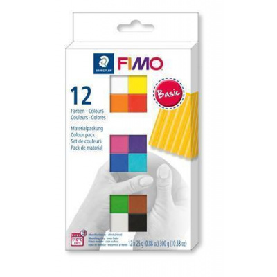 FIMO® soft sada 12 barev 25 g BASIC