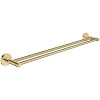 GROHE Essentials dvojitý držiak na uteráky, dĺžka 654 mm, Cool Sunrise, 40802GL1