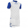 Futbalový set dres + šortky Givova Kit Competition, biela / kráľovsky modrá Veľkosť: M
