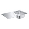 Grohe Drezy - Drez K200, 860x500 mm, kefovaná nerezová 31552SD1