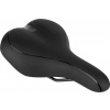 Sedlo FORCE COMFORT GEL pánske turistické, čierne