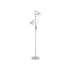 Stojanové svietidlo Ideal lux 061115 POLLY PT2 ARGENTO 2xE27 60W