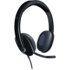 Logitech H540, slúchadlá, USB, čierne 981-000480