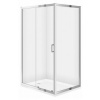 Cersanit ZIP Obdĺžnikový sprchový kút 120x90X190cm, Chróm, Číre sklo S154-004 S154-004