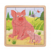 Bigjigs Toys puzzle - Prasátko se selátkem