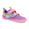 Barefoot dětské tenisky Affenzahn - Sneaker Cotton Happy Creative Toucan fialové