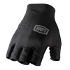 100% SLING Bike Short Finger Gloves Black - S
