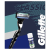 Gillette Mach 3 holiaci strojček + Mach 3 Sensitive pena na holenie 100 ml darčeková sada