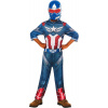 Rubies AVENGERS Kapitán Amerika detský kostým veľkosť (134-140cm)classic 1001251-M