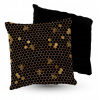 Vankúš - Vankúšový velor Honeycomb 5Made 50x50 cm (Vankúšový velor Honeycomb 5Made 50x50 cm)