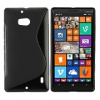 Gumený kryt S Line na Nokia Lumia 930 - čierna