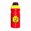 LEGO® ICONIC Girl Láhev na pití 0,35l žlutá-červená