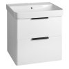 Aqualine Aqualine, DENEB umývadlová skrinka 56,5x55x43,5cm, biela matná, DN260