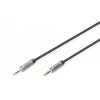 DIGITUS Digitus DB-510110-010-S audio kábel 1 m 3.5mm Čierna (DB-510110-010-S)