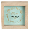 Clayre & Eef Drevená pokladnička Mum's Pamper - 14*5*14 cm - Clayre & Eef