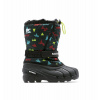 SOREL YOUTH FLURRY PRINT Junior Chlapčenská Obuv Farba: Black Black, Veľkosť: 35 1888101011