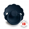 FRIGG Daisy silikónový cumlík Dark Navy +6m 1 ks