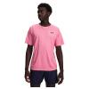 Pánske tričko Under Armour Tech Textured SS Prime Pink/Black L