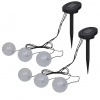 vidaXL Plávajúce LED lampy 6 ks do jazierka a bazéna - 122050-52969