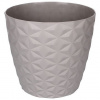 Crystal Mat dekoratívny kvetináč sivá priemer 16 cm - 30 cm