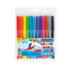 CENTROPEN 7550/12 Colour World, fixky, šírka stopy 1mm, vyprateľné (12 farieb)