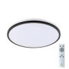 NEDES LCL534BT Stropné svietidlo OPAL LED 36W, 3000K-6500K, 2700lm, IP20, diaľkov. ovládač, biela/čierna