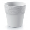 Prosperplast FURU Kvetináč 17,5cm, bielý DFA175