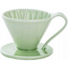 Kužeľový keramický drip DRIPPER zelený cup4