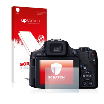 Čirá ochranná fólie upscreen® Scratch Shield pro Canon PowerShot SX60 HS (Ochranná fólie na displej pro Canon PowerShot SX60 HS)