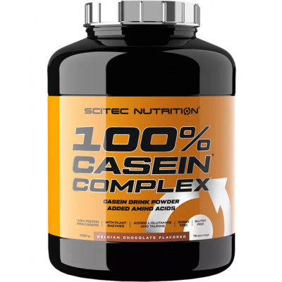 Scitec Nutrition 100% Casein Complex 2350 g, belgická čokoláda