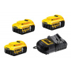 DeWALT DCB115P3 Súprava - nabíjačka a akumulátory 3 x 5 Ah