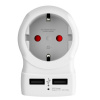 SKROSS PA29USB cestovní adaptér s USB do Spojených států, typ B