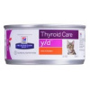 HLS HILL'S PRESCRIPTION DIET Thyroid Care Feline y/d Mokré krmivo pre mačky Chicken 156 g