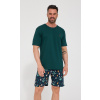 Cornette 326/345 Gentelman pyžamo kr/r 3XL-5XL zelená 3xl