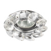 Zápustné - podhľadové svietidlo EMITHOR DOWNLIGHT CHROME/CLEAR 71073