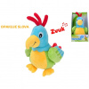 Mikro trading Papoušek plyšový mluvící 20 cm