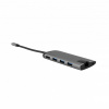 Verbatim 49142 dokovacia stanica a replikátor portov USB 3.2 Gen 1 (3.1 Gen 1) Type-C Čierna, Strieborná (Verbatim 49142)