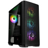 BitFenix skříň Nova Mesh SE TG ARGB / ATX / 4x120mm ARGB / USB 3.0 / tvrzené sklo / černá BFC-NSE-300-KKGSK-4A