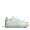 adidas Vl Court Bold Trainers Juniors wht/mnt/violet 4 (36.5)