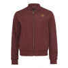 Bombera URBAN CLASSICS - DIAMOND QUILT NYLON \ Burgundy 2XL