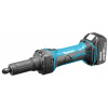 Makita DGD800RTJ kleštinová/přímá bruska 25000 ot/min Černá, Modrá