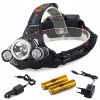 Bailong LED predné baterky Cree XM-L T6 2 x xpe (Bailong LED Cree XM-L T6 2 x XP-E Front baterka)