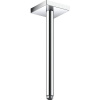 AXOR ShowerSolutions prívod zo stropu, rozeta Square, dĺžka 300 mm, chróm, 26438000